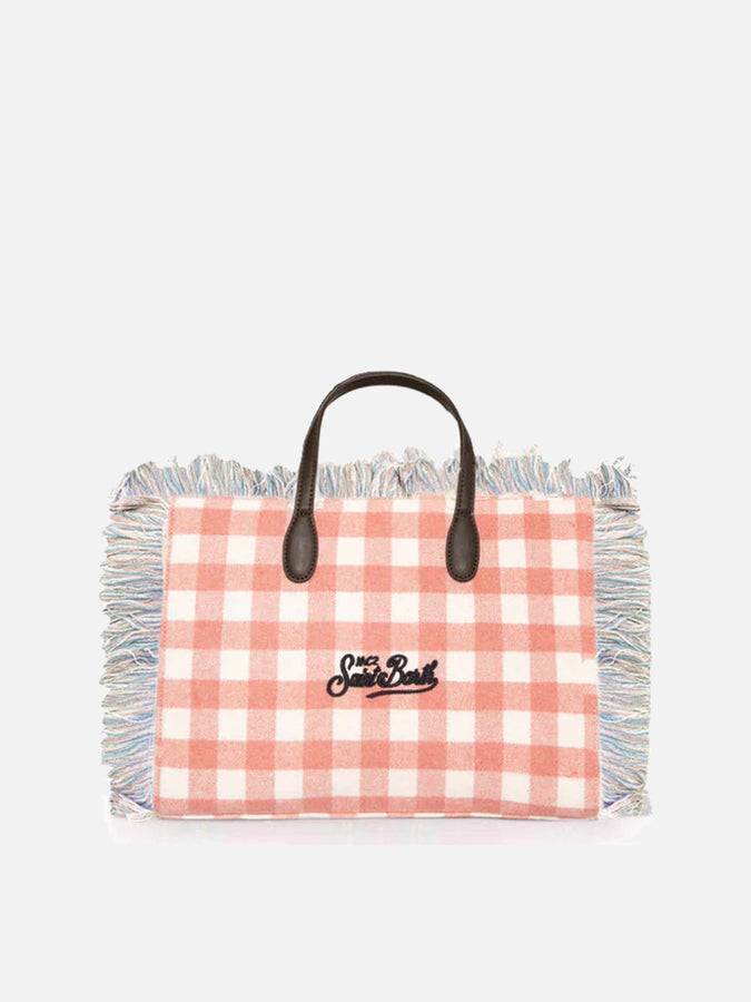 Mc2 Saint Barth Borsa Colette A Quadretti Di Lana