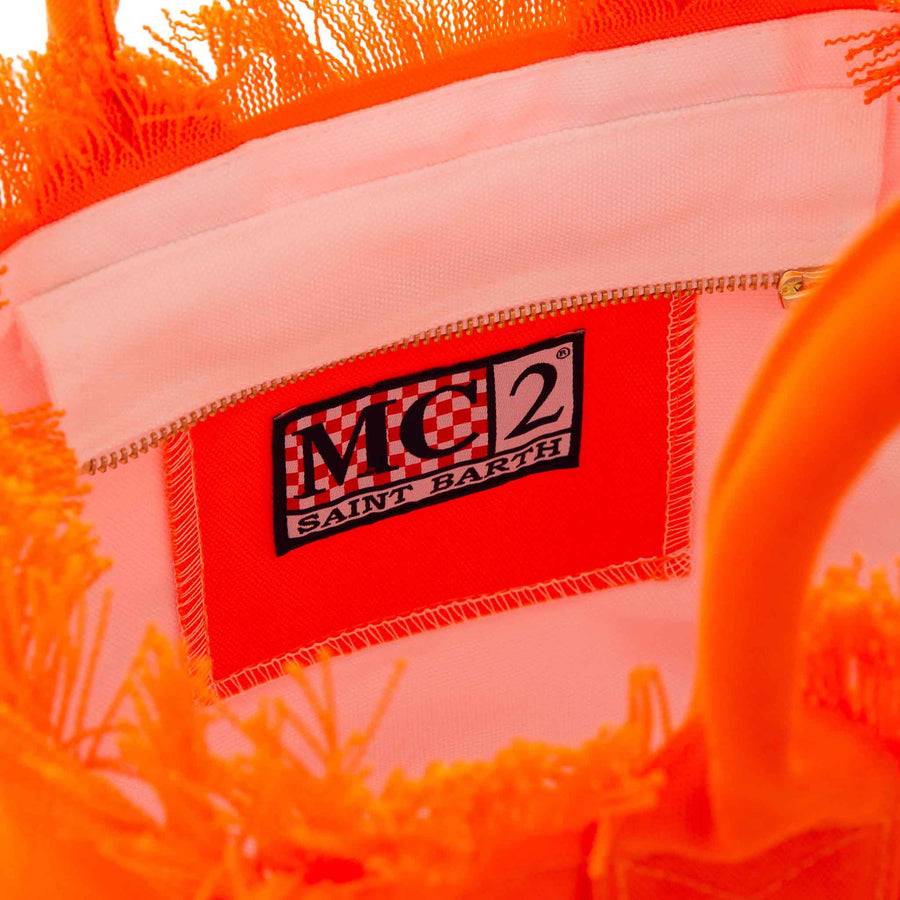 Mc2 Saint Barth Borsa Colette Arancione Fluo