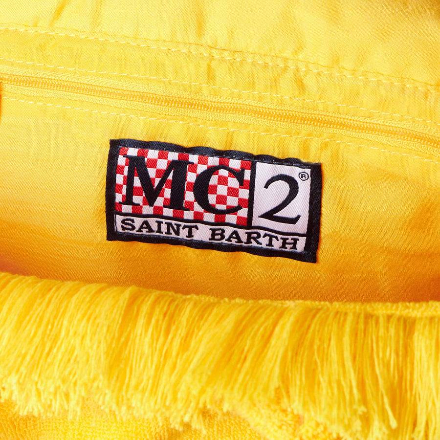 Mc2 Saint Barth Borsa Colette In Spugna Gialla
