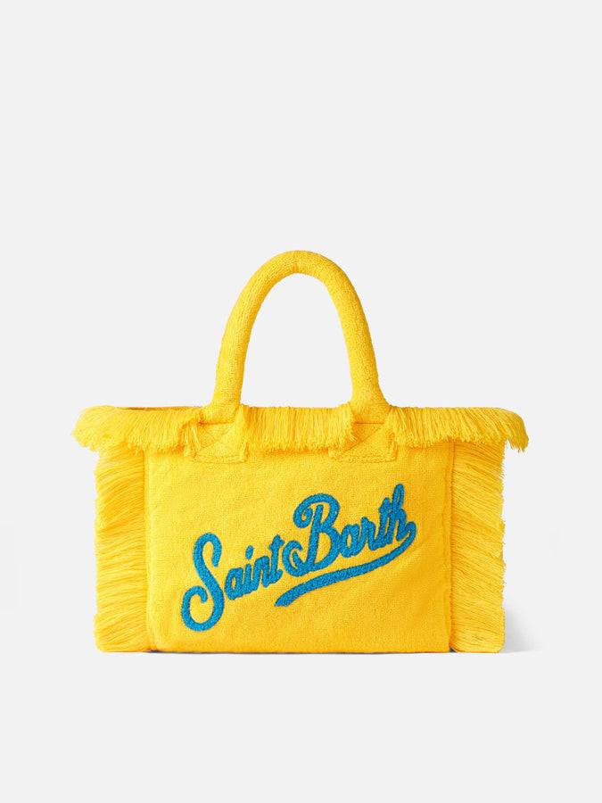 Mc2 Saint Barth Borsa Colette in spugna gialla