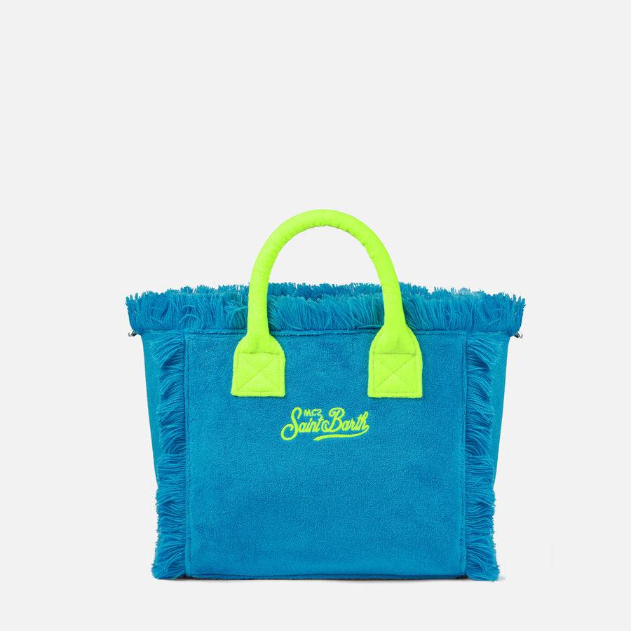 Mc2 Saint Barth Borsa Colette In Spugna Turchese