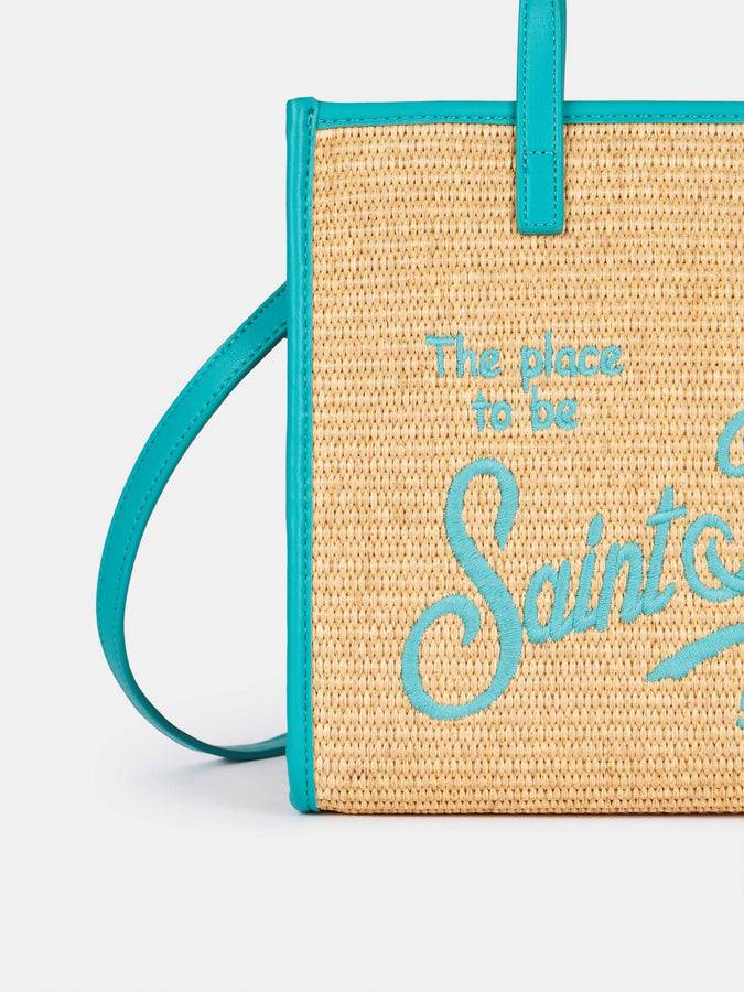 Mc2 Saint Barth Borsa Midi Vivian In Paglia Beige