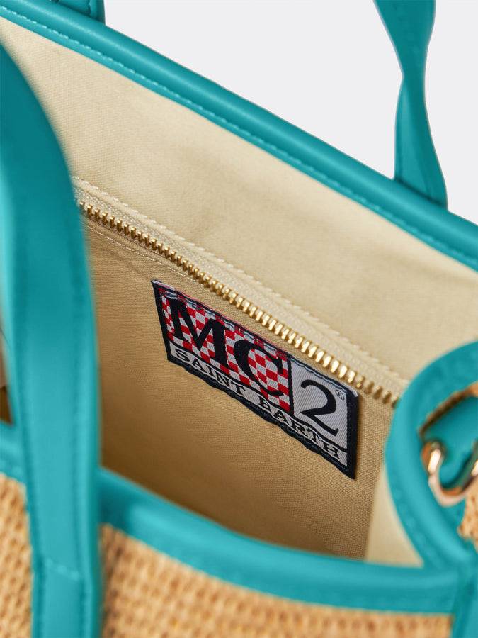 Mc2 Saint Barth Borsa Midi Vivian In Paglia Beige