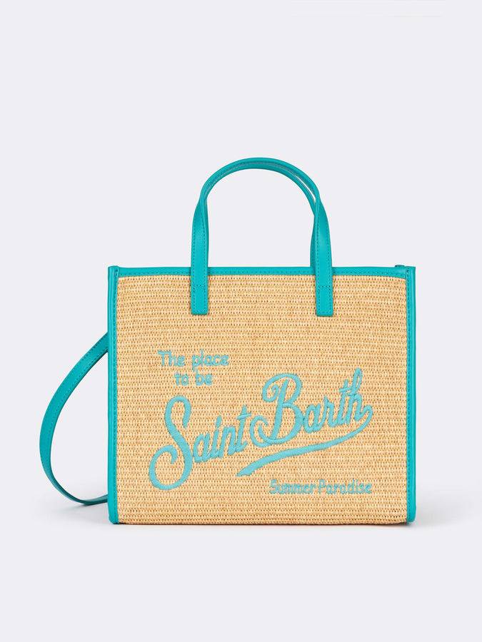 Mc2 Saint Barth Borsa Midi Vivian in paglia beige