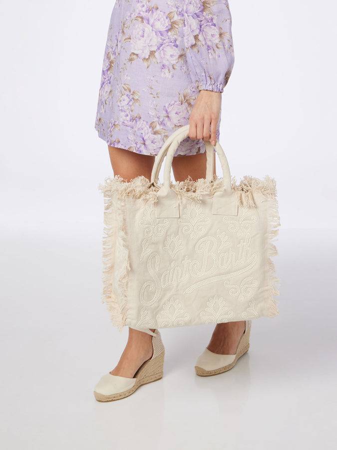 Mc2 Saint Barth Borsa Tote Bianca Vanity Rug