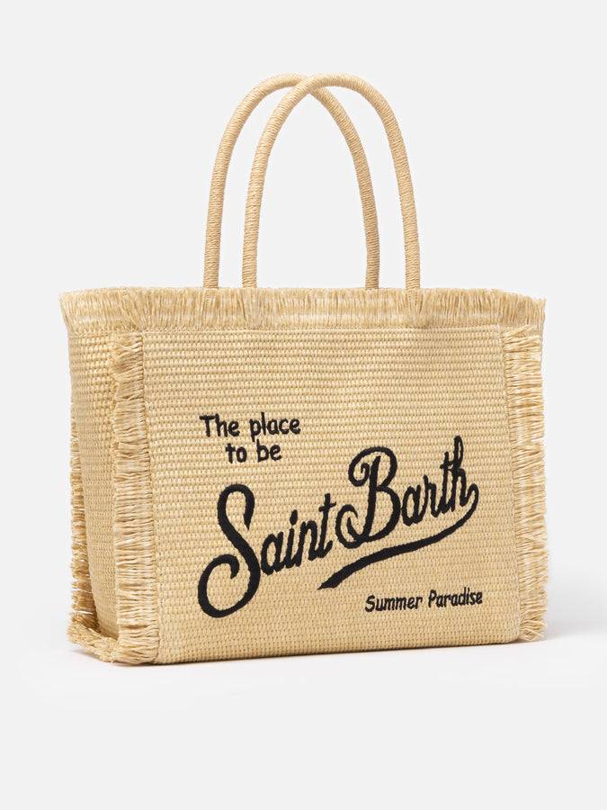 Mc2 Saint Barth Borsa Tote Vanity Straw Beige