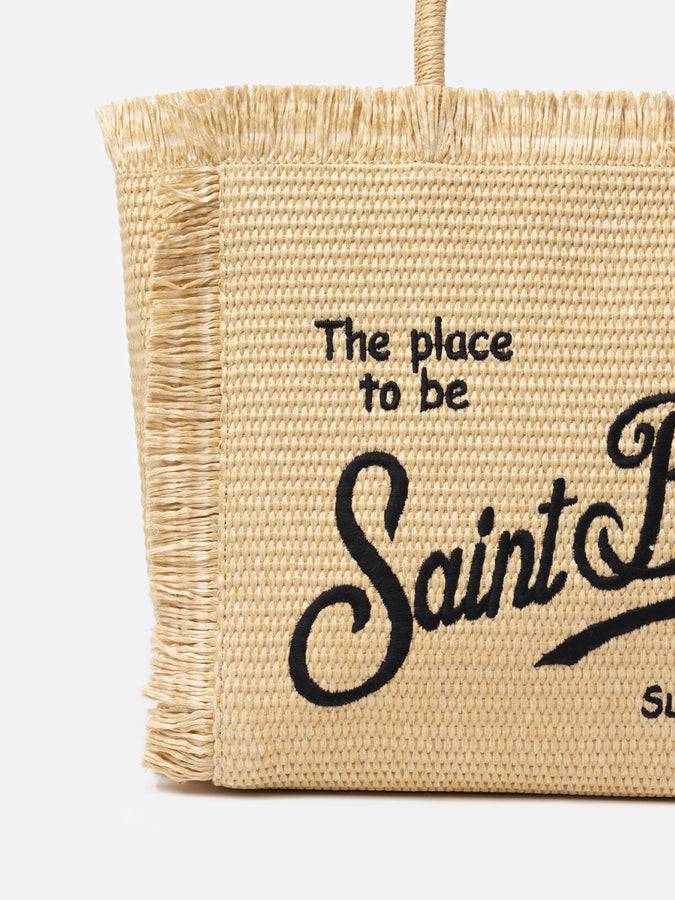 Mc2 Saint Barth Borsa Tote Vanity Straw Beige