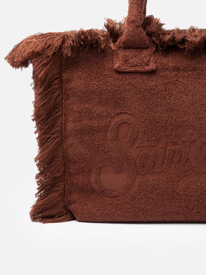 Mc2 Saint Barth Borsa Tote Vanity Terry Marrone
