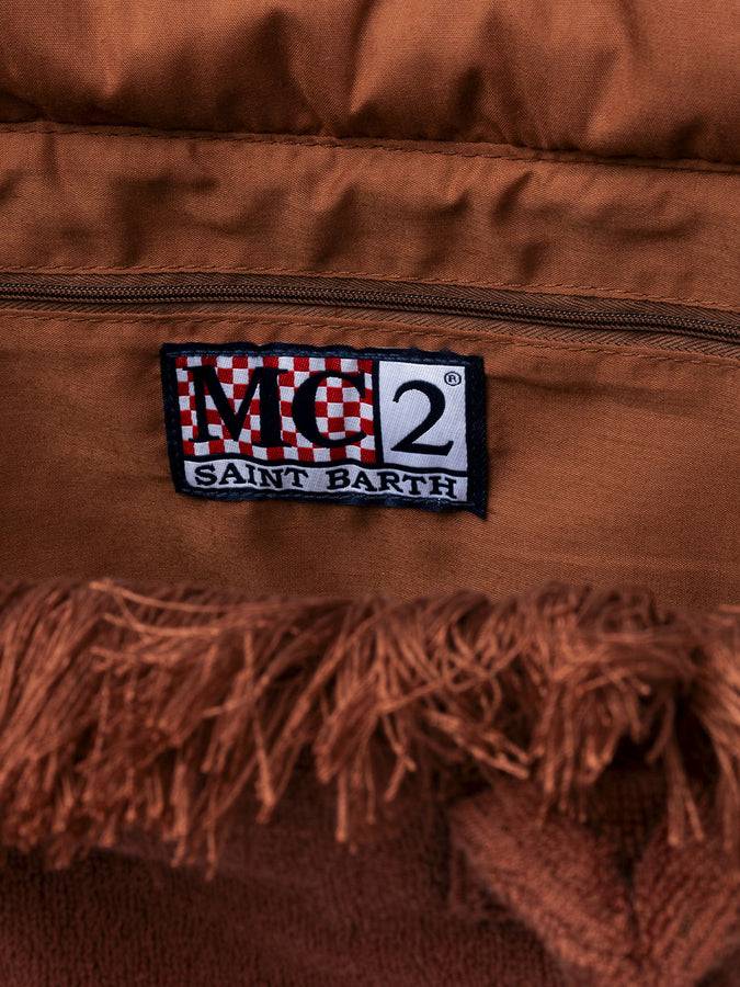 Mc2 Saint Barth Borsa Tote Vanity Terry Marrone