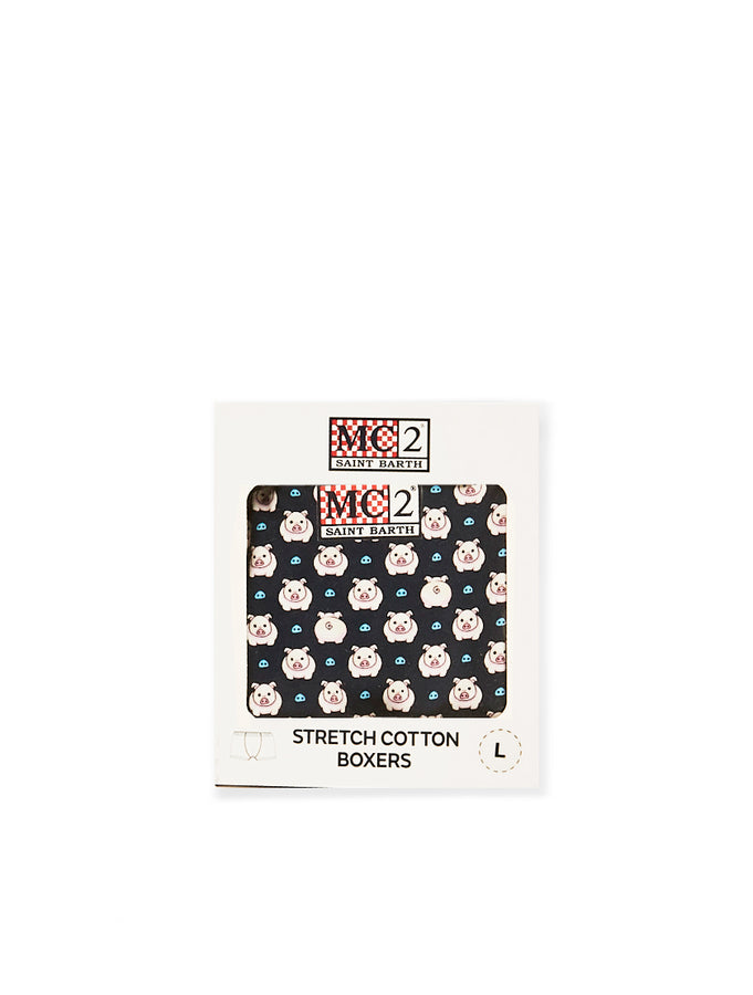 Mc2 Saint Barth Boxer Intimo Da Uomo Piggy