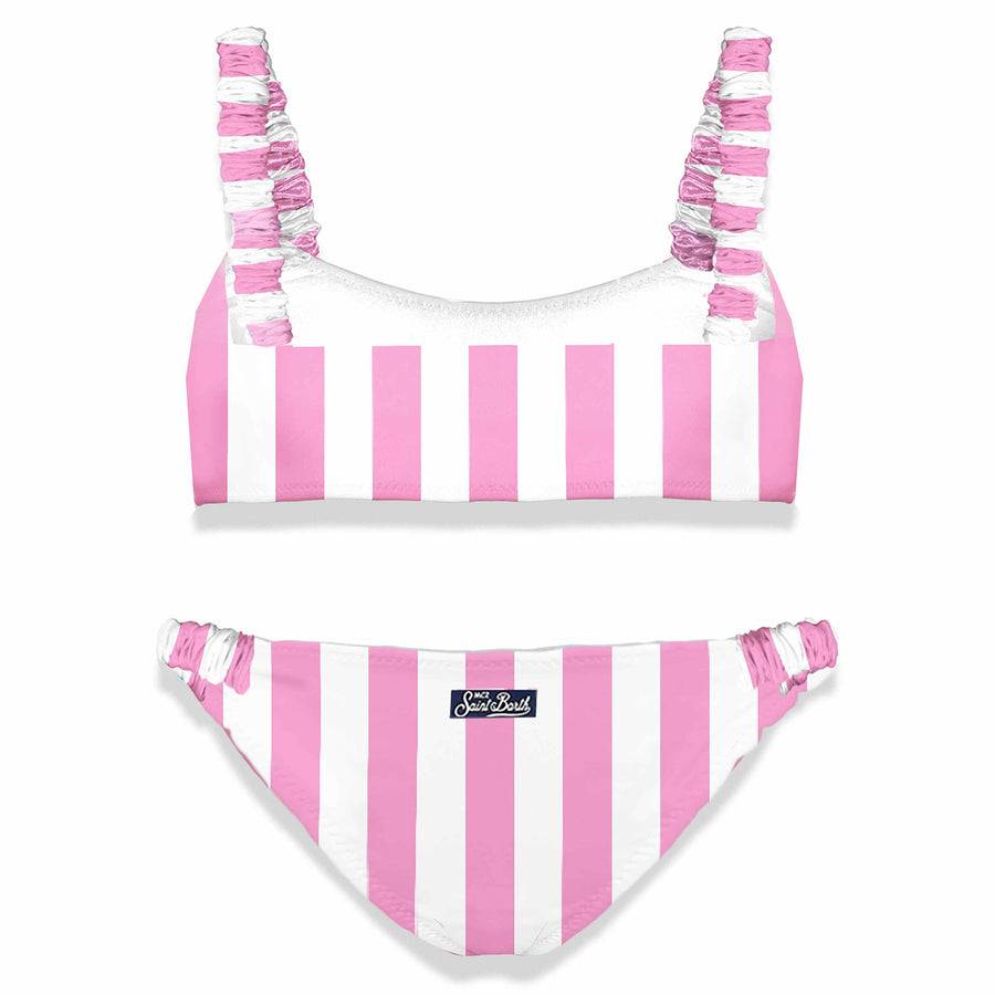 Mc2 Saint Barth Bralette Da Bambina Con Toppa