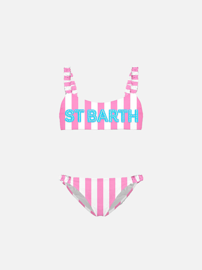 Mc2 Saint Barth Bralette da bambina con toppa
