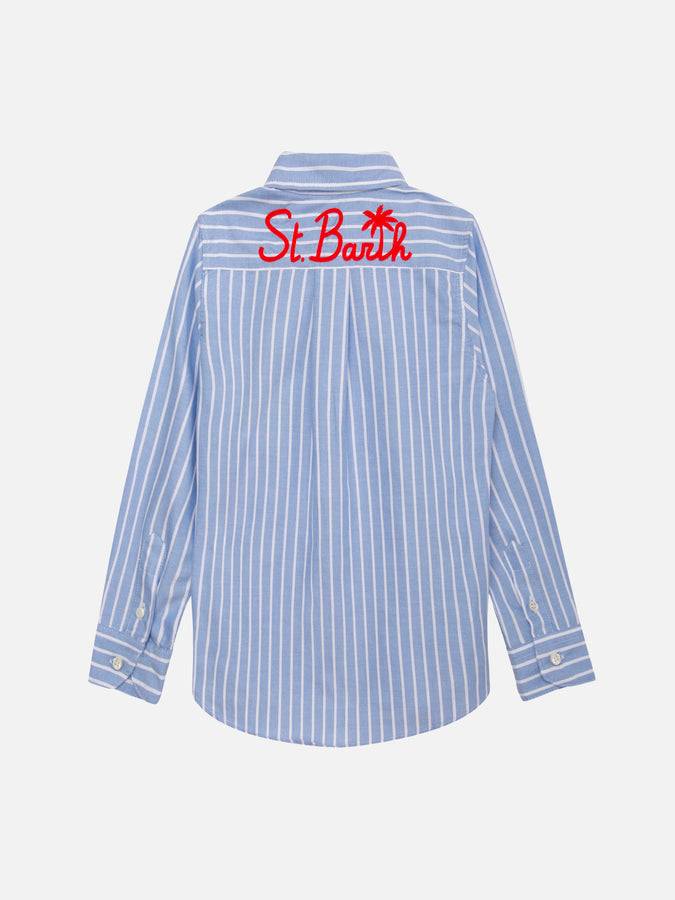 Mc2 Saint Barth Camicia Da Bambino Button Down