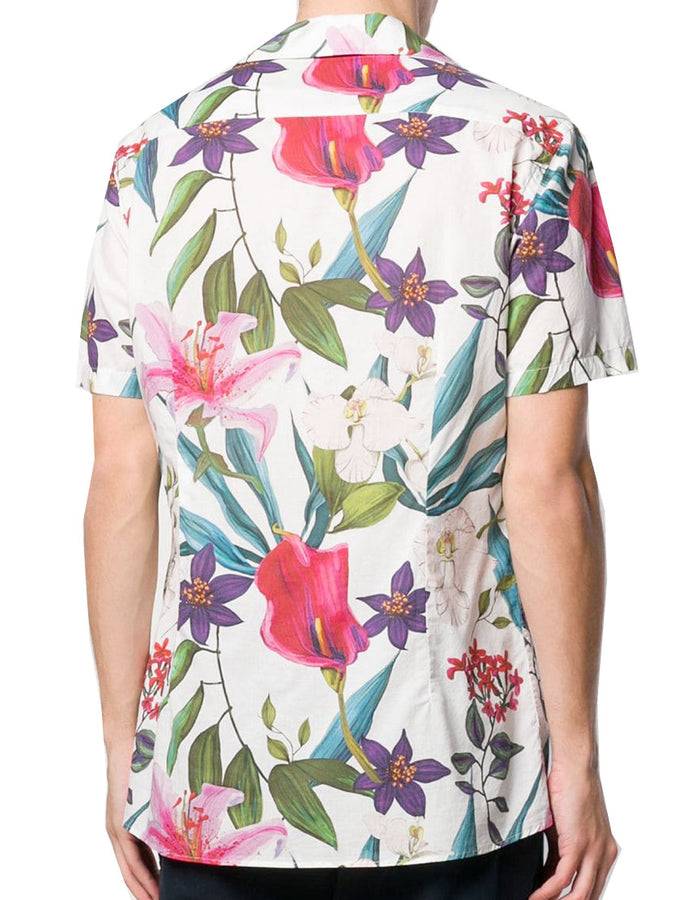 Mc2 Saint Barth Camicia Da Uomo Stampa Tropicale