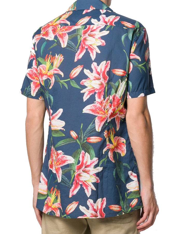 Mc2 Saint Barth Camicia Da Uomo Stampa Tropicale