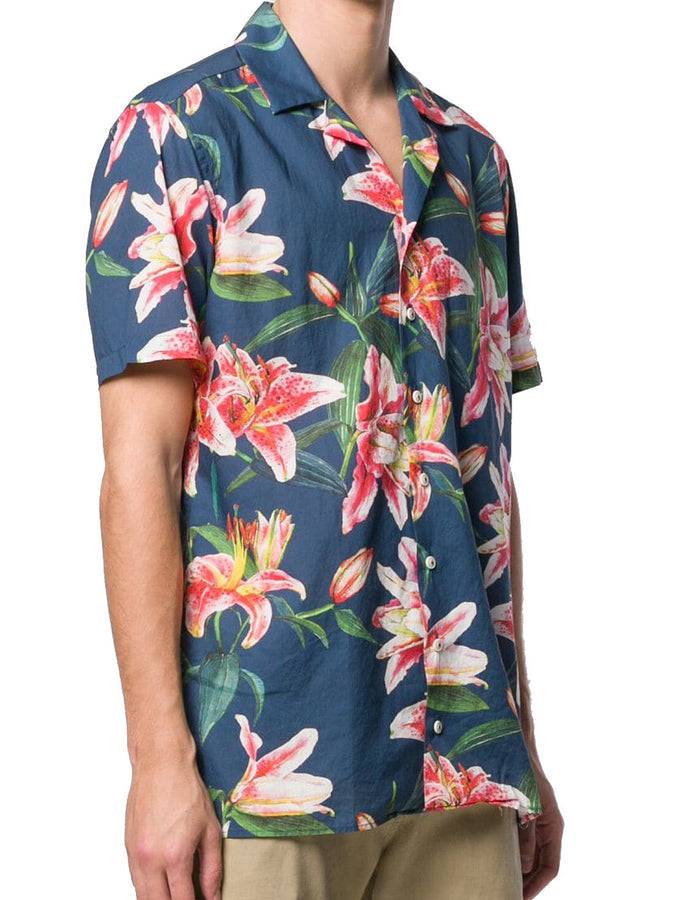 Mc2 Saint Barth Camicia Da Uomo Stampa Tropicale