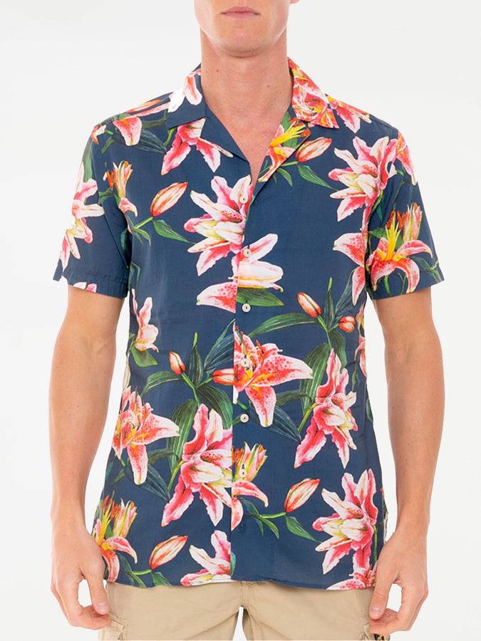 Mc2 Saint Barth Camicia da uomo stampa tropicale