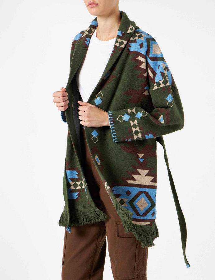 Mc2 Saint Barth Cardigan Da Donna Con Cintura