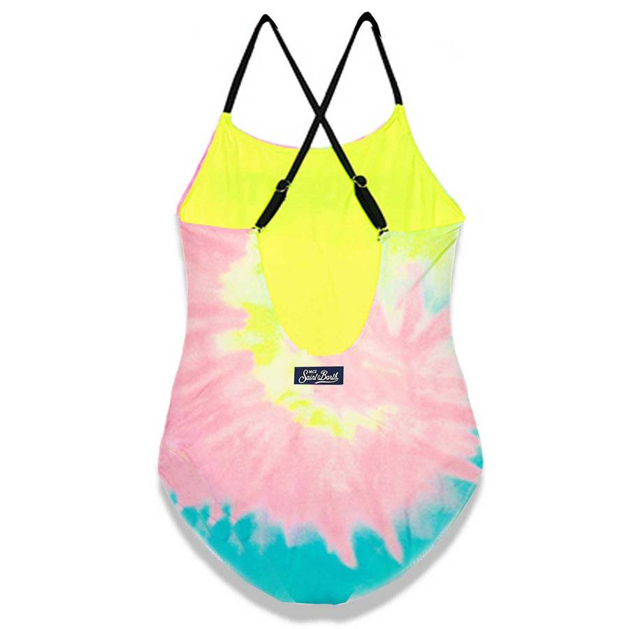 Mc2 Saint Barth Costume Intero Da Bambina Tie Dye