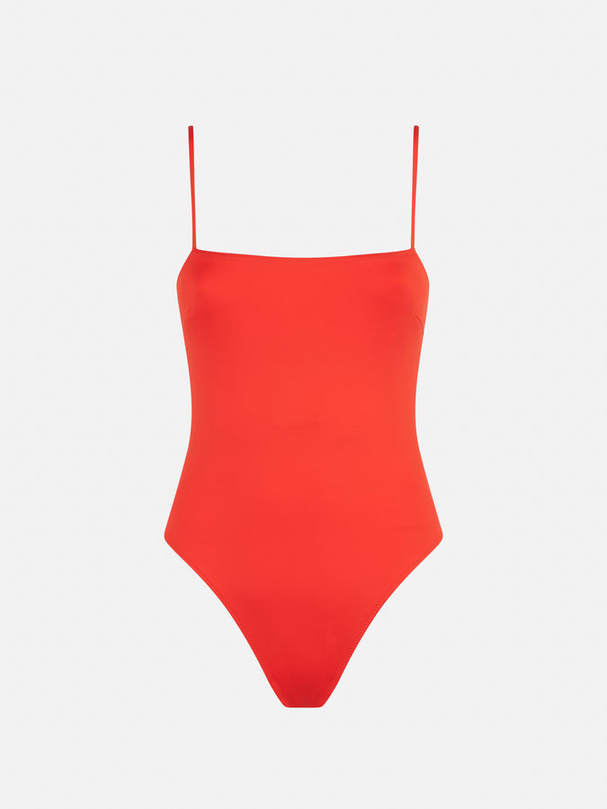 Mc2 Saint Barth Costume Intero Da Donna Arancione