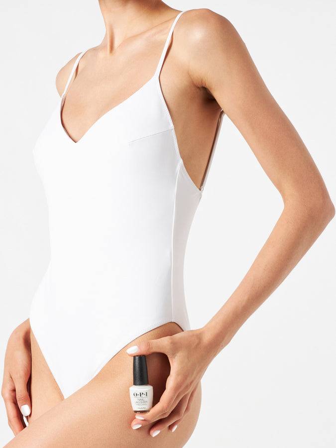 Mc2 Saint Barth Costume Intero Da Donna Bianco