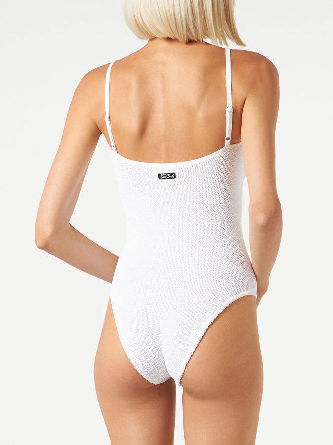 Mc2 Saint Barth Costume Intero Da Donna Crinkle