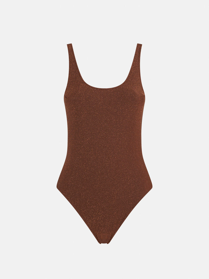 Mc2 Saint Barth Costume Intero Da Donna In Lurex
