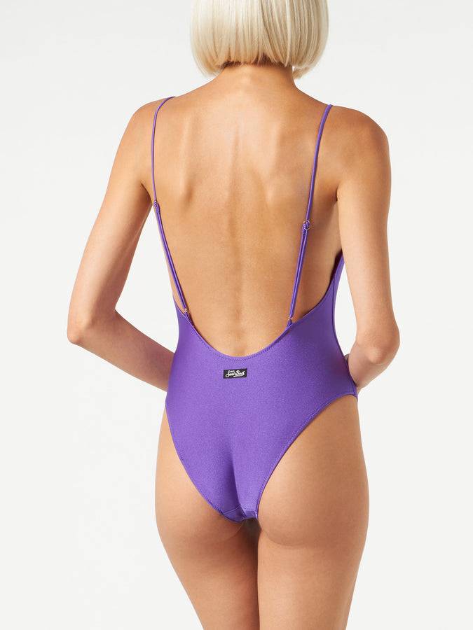 Mc2 Saint Barth Costume Intero Da Donna Viola