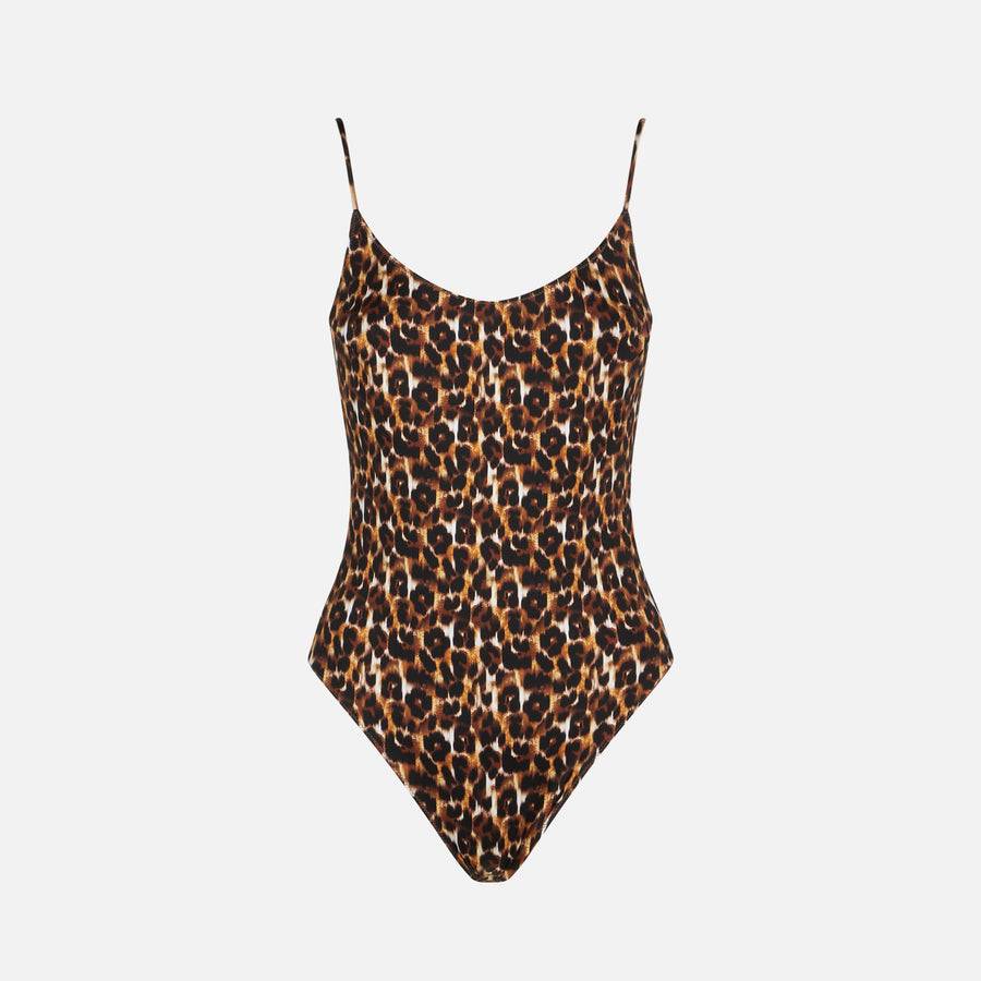 Mc2 Saint Barth Costume Intero Leopardato