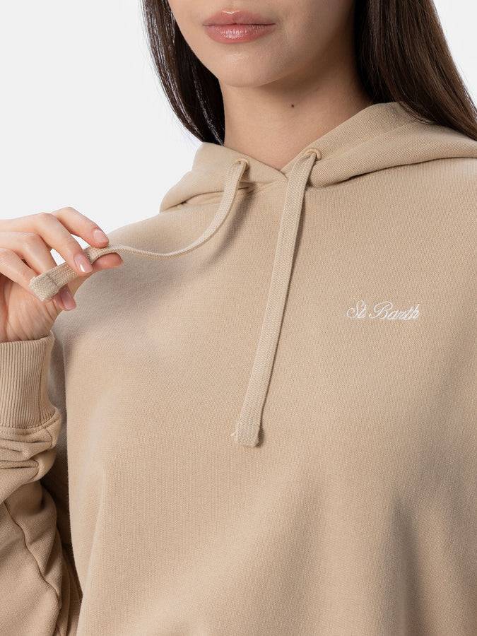 Mc2 Saint Barth Felpa Da Donna In Cotone Mindy