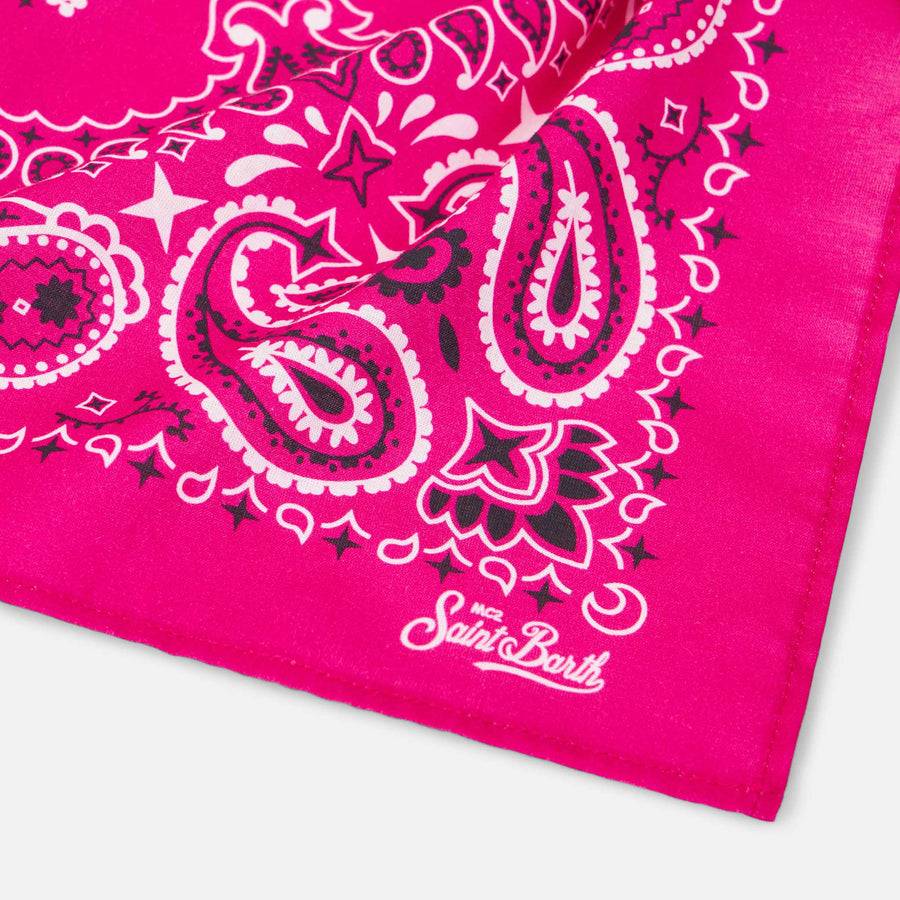 Mc2 Saint Barth Foulard Bandana Fucsia