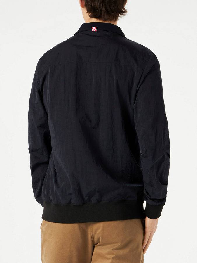 Mc2 Saint Barth Giacca Marinaio Blu Con Zip