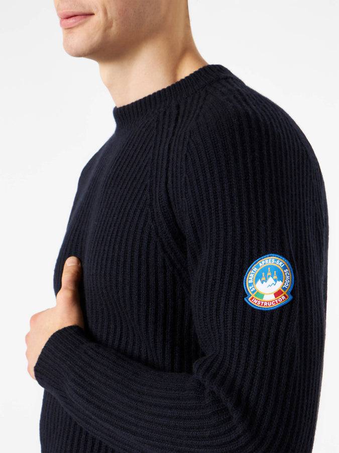 Mc2 Saint Barth Maglia Blu A Costine