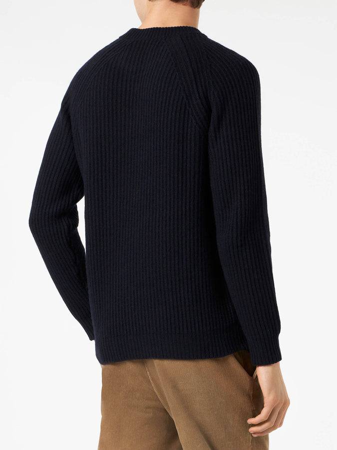 Mc2 Saint Barth Maglia Blu A Costine
