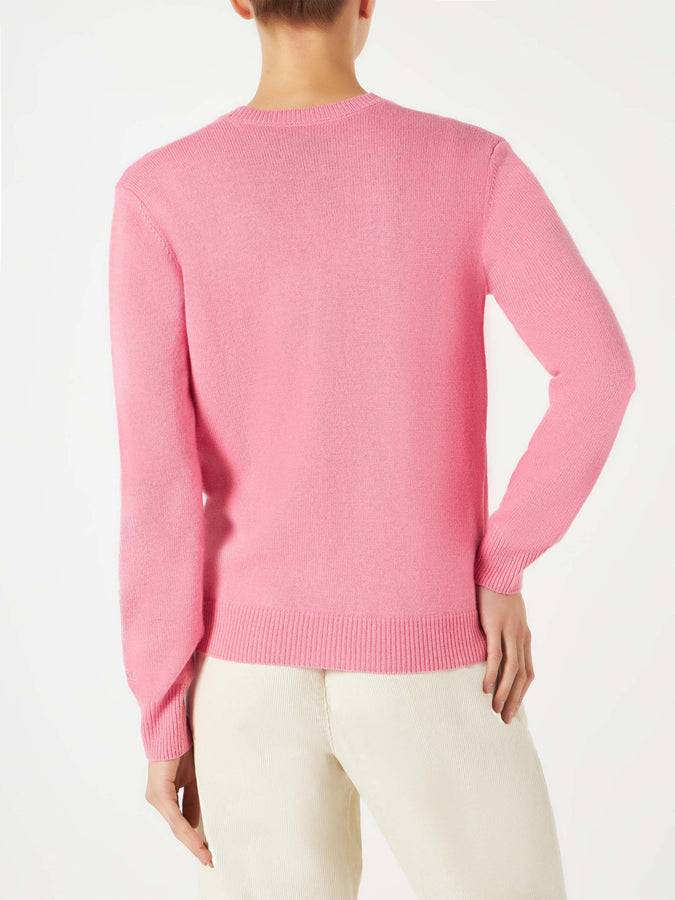 Mc2 Saint Barth Maglia Da Donna Con Ricamo Orsetti