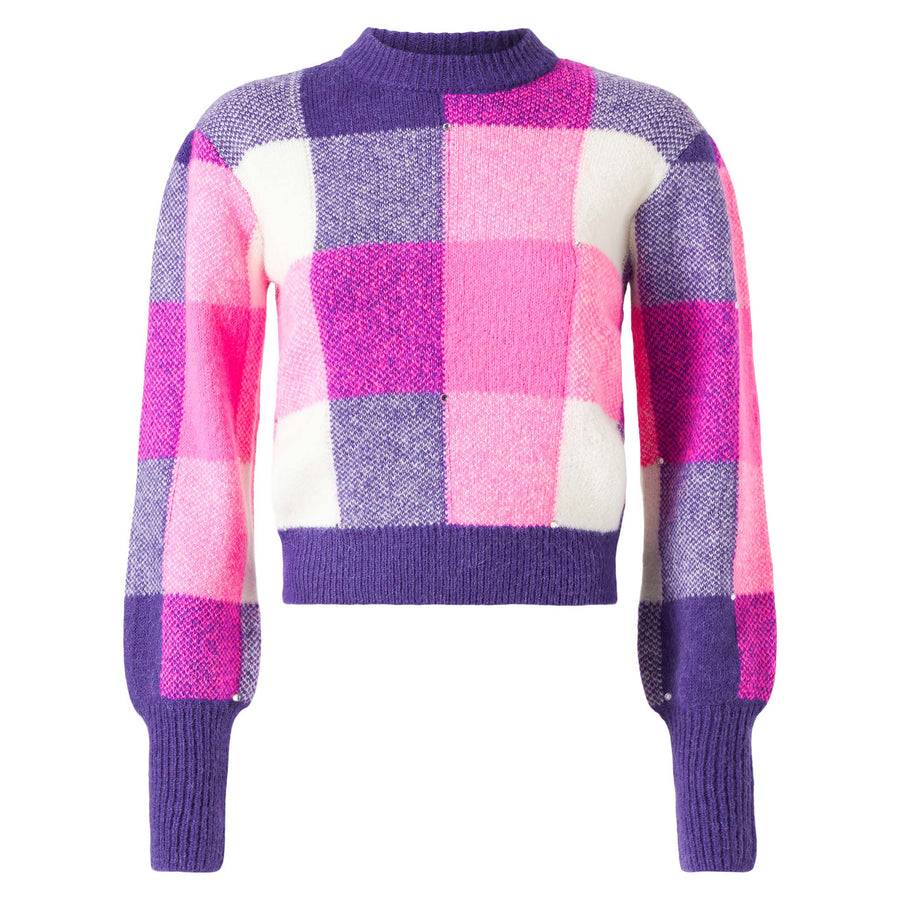 Mc2 Saint Barth Maglia Da Donna Garzata Con Strass