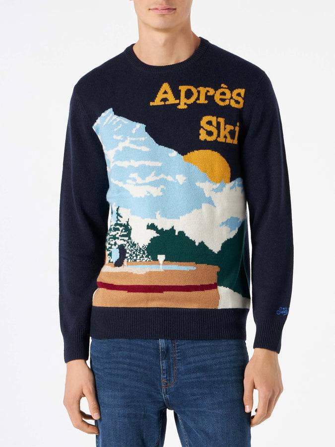 Mc2 Saint Barth Maglia Da Uomo Con Cartolina