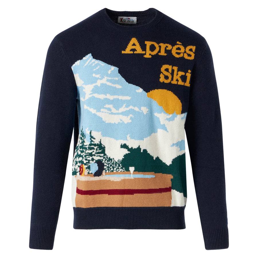 Mc2 Saint Barth Maglia Da Uomo Con Cartolina
