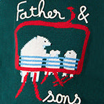 Mc2 Saint Barth Maglia Da Uomo Con Ricamo Orsetti