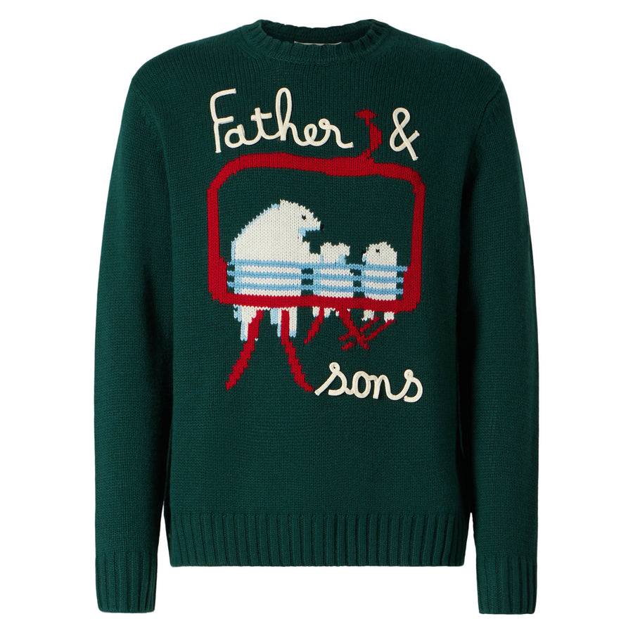Mc2 Saint Barth Maglia Da Uomo Con Ricamo Orsetti