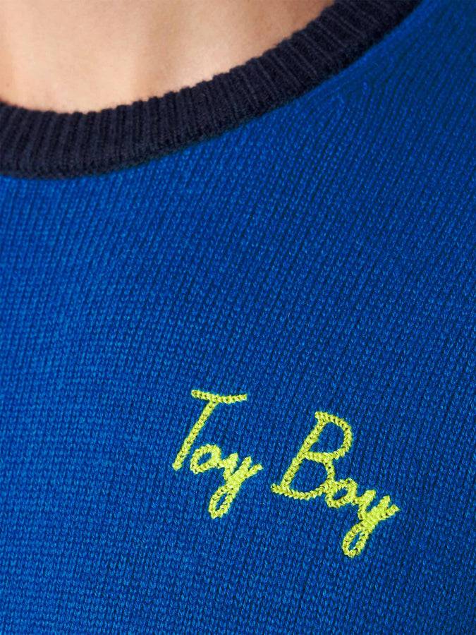 Mc2 Saint Barth Maglia Da Uomo Con Ricamo Toy Boy