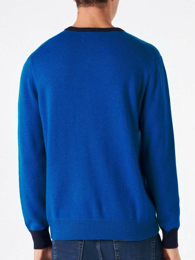 Mc2 Saint Barth Maglia Da Uomo Con Ricamo Toy Boy