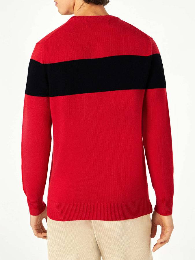 Mc2 Saint Barth Maglia Da Uomo Con Scritta Courma