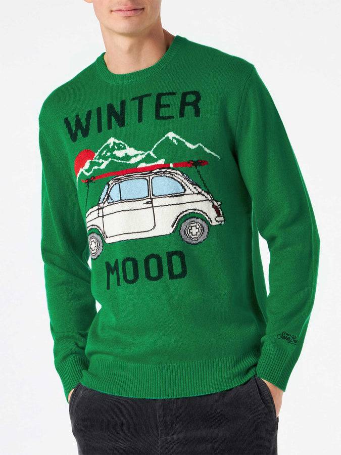 Mc2 Saint Barth Maglia Da Uomo Con Stampa Auto