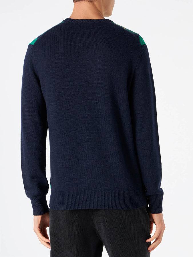 Mc2 Saint Barth Maglia Da Uomo Con Stampa Rombi