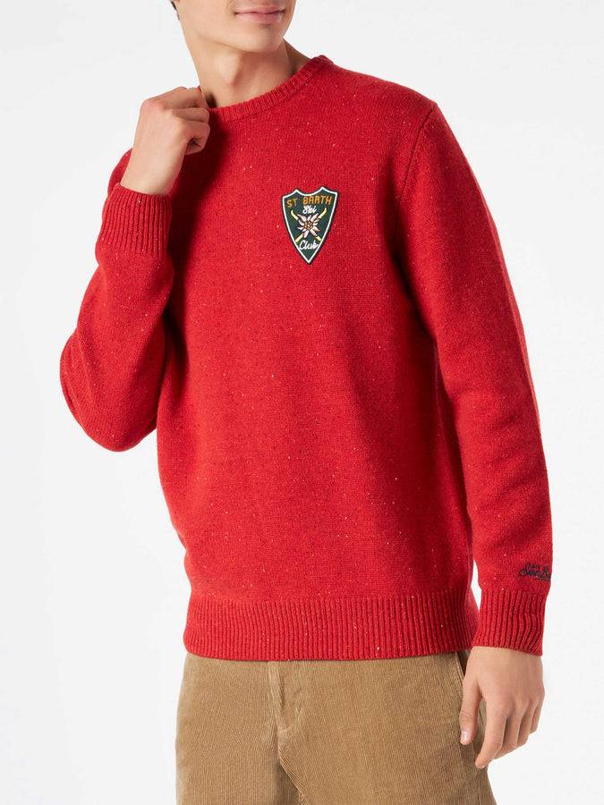Mc2 Saint Barth Maglia Da Uomo Rossa