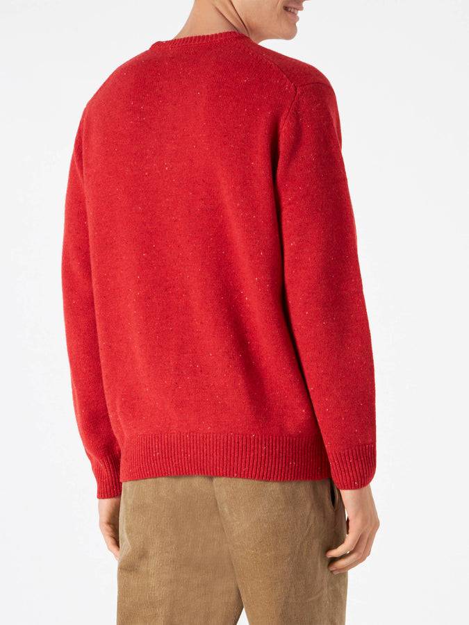 Mc2 Saint Barth Maglia Da Uomo Rossa