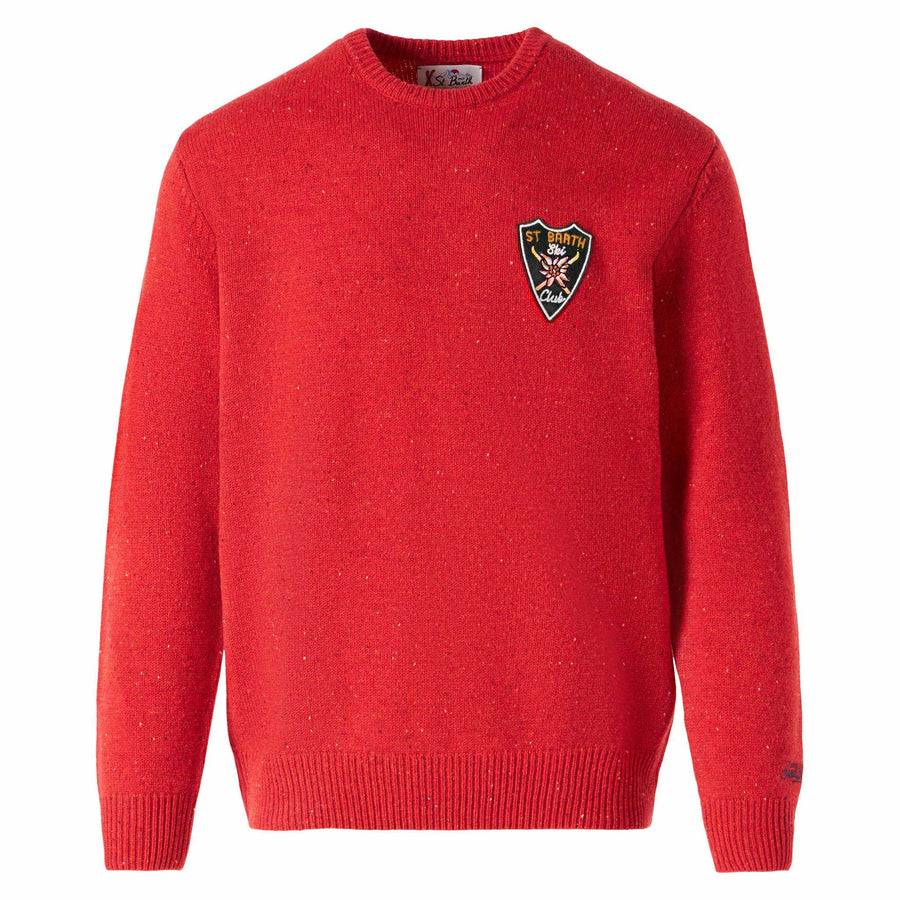 Mc2 Saint Barth Maglia Da Uomo Rossa