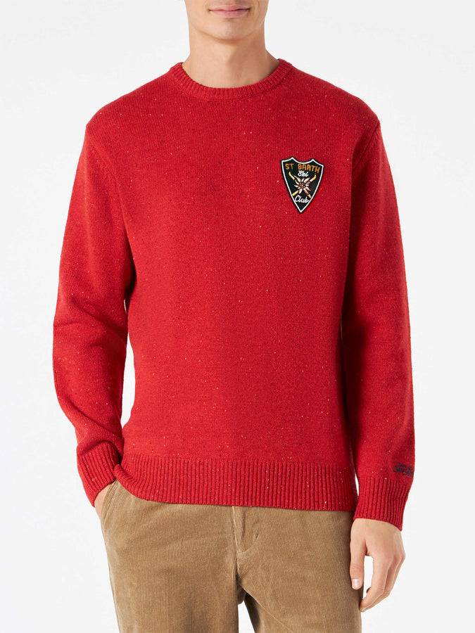 Mc2 Saint Barth Maglia da uomo rossa