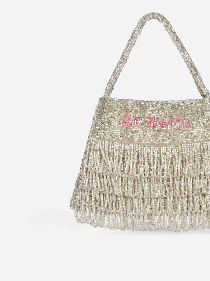 Mc2 Saint Barth Mini Bag Argento Lucido Perla